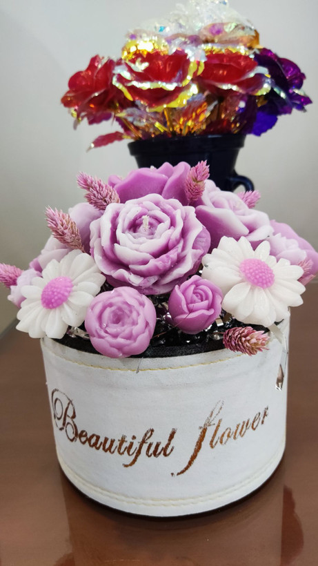 باکس گل شمعی